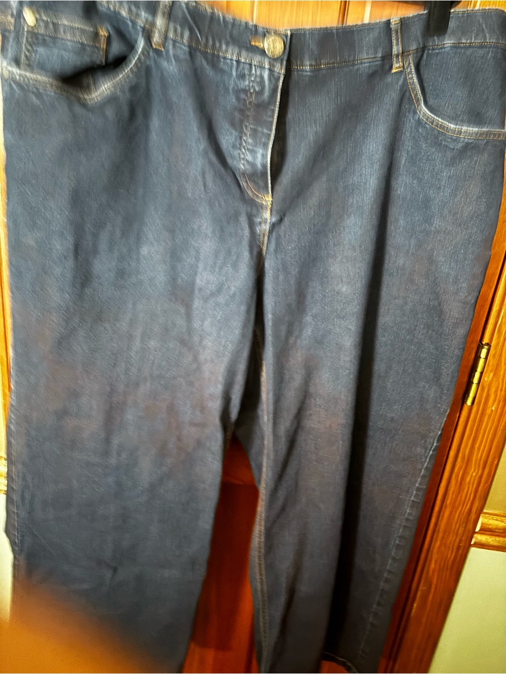 Eloquii Light Blue Wide-Leg Jeans